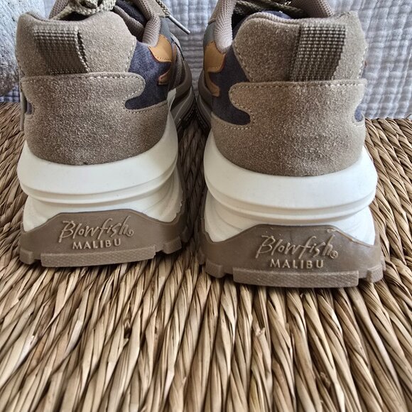 Women's Blowfish Malibu NEW Suede Lace Up Athletic Sneakers Size 7.5 - Picture 12 of 16